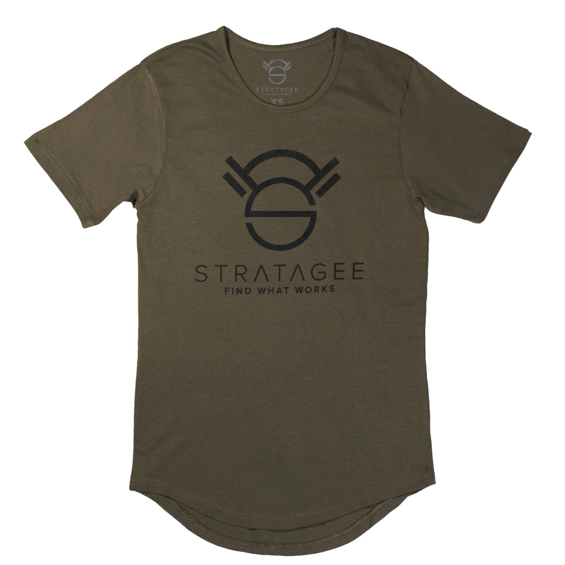STRATAGEE Drop Tail Tee (3 colors) – Stratagee Fitness