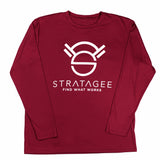 STRATAGEE Unisex Long Sleeve (Crimson)