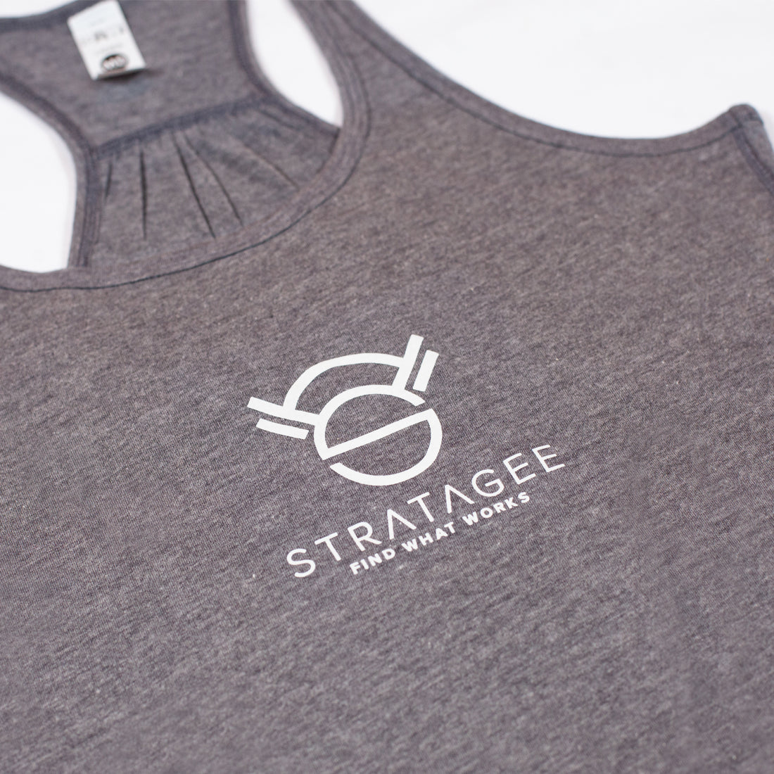 STRATAGEE Women's Racerback Tank (Grey) – Stratagee Fitness